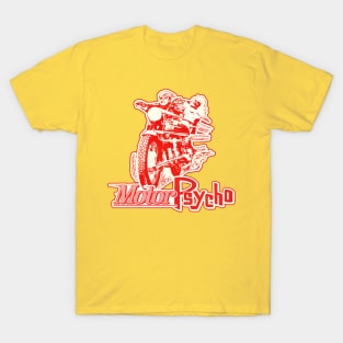 Motor Psycho 60s Cult Motorcycle Gang Movie T-Shirt